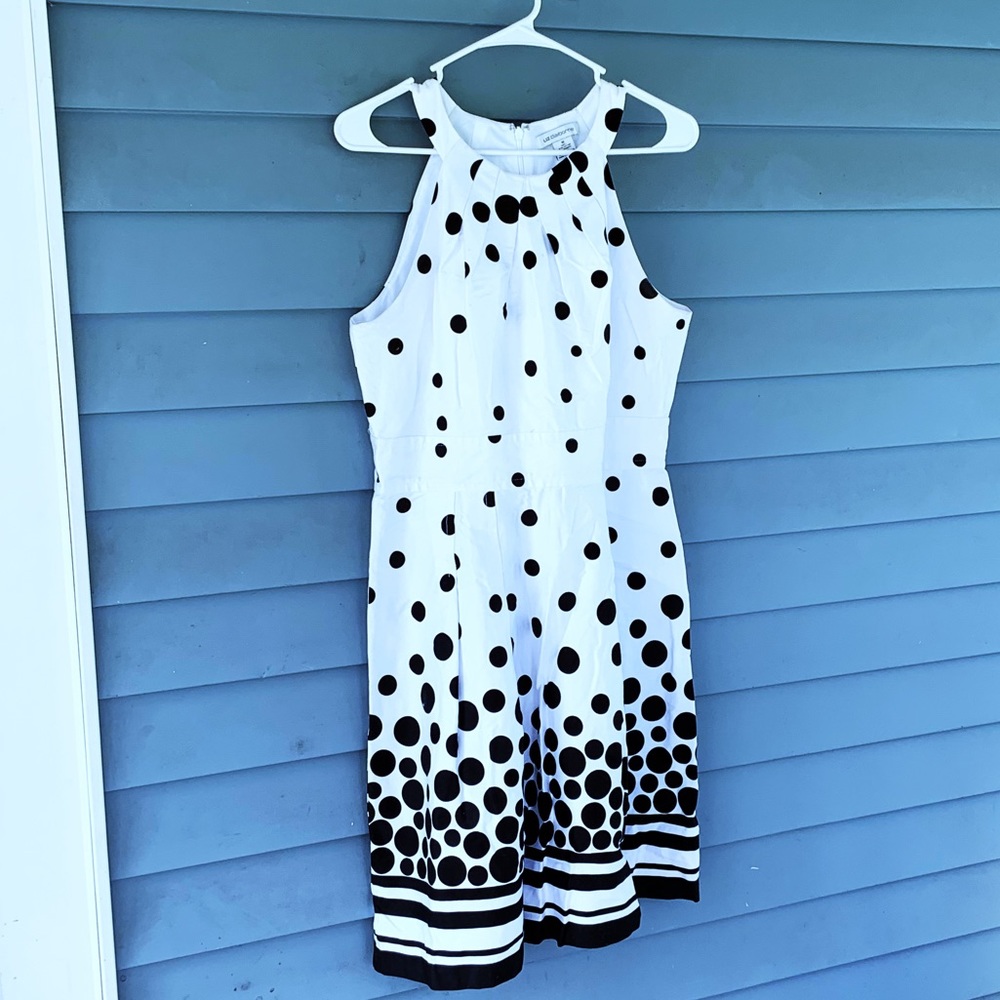 Liz Claiborne Polka Dot Dress
